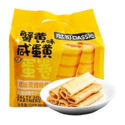 DASSIC 哒司 咸蛋黄酥蛋卷 150g *10件