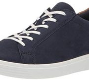 某猫¥974、37码！Ecco 爱步 柔酷系列 女士真皮休闲鞋 857683 到手382元