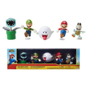 亚马逊销量第1：Jakks Super Mario超级马里奥系列 可动公仔 5件套