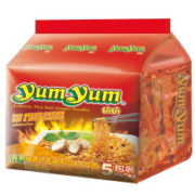 yumyum 养养 泰国进口香辣烤鸡味拌面 70g*5袋*2件