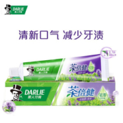 京东PLUS会员： DARLIE 黑人 茶倍健 牙膏 百里香龙井 140g *12件