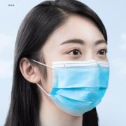 三层防护！熊途 一次性三层防护口罩 100只