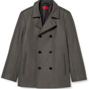 M码！HUGO Hugo Boss 雨果·博斯 Balno2041 男士羊毛混纺外套50435553 到手￥1297.54