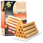 口口酥脆！十月初五 奶油小蛋卷 (盒装) 60g