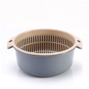 chuxiaoya 厨小丫 双层塑料沥水篮
