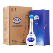 洋河（YangHe）蓝色经典梦之蓝M3 40.8度1000ml*2瓶（内含2个礼袋）浓香型白酒（新老包装随机发货）
