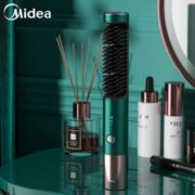 负离子护发！Midea 美的 MB-CJ0102 卷直两用直发梳