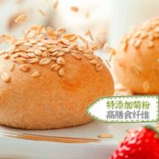 减脂必备！燕之坊 全麦欧包 85克*6个