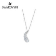 SWAROVSKI 施华洛世奇 羽毛造型 大号 NICE 项链女 锁骨链女 时尚饰品 女友礼物 5482914