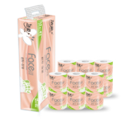 洁柔 有芯卷纸 四层120克*12卷*5件