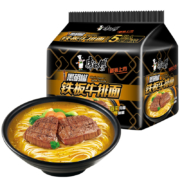康师傅 黑胡椒牛排面五连包*6件