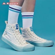 Kappa 卡帕 蜡笔小新联名 KPCTFVS82 男女款高帮帆布鞋*3件