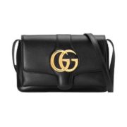 黑卡会员： GUCCI 古驰 Arli系列 女士双G单肩斜挎包 小号