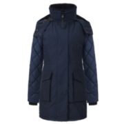 黑卡会员！ CANADA GOOSE 加拿大鹅 3205LB 女士黑标中长款连帽羽绒服外套