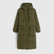 时尚宽松！Gap 盖璞 592258 女士中长款羽绒服