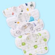 16日0点！ 乐蓓淘 婴儿口水巾 5条装