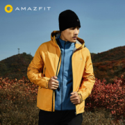 3层全压胶 小米生态链 amazfit 男士防风透湿冲锋衣