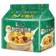 康师傅 方便面 香菇炖鸡袋面 泡面五连包 *7件