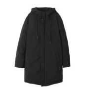 限尺码：唐狮 休闲合体 连帽羽绒服