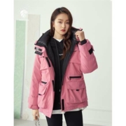 20点开始：范思蓝恩 Z204503 女士大毛领工装羽绒服