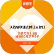 1月28日：沃钱包 1月联通支付日