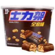 SNICKERS 士力架 花生夹心巧克力 全家桶 460g