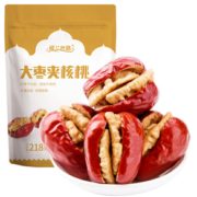 楼兰丝路   红枣夹核桃仁  218g/袋