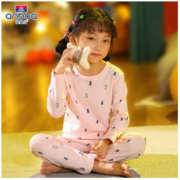 飘婷 儿童保暖睡衣套装