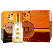 白云边12年十二年陈酿 42度白酒500mL*6瓶