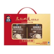 QUAKER/桂格 即食燕麦黑白麦高纤混合麦片礼盒罐无糖 860g*2件