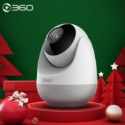 5日0点！ 360 D866 云台变焦版 智能摄像机 199元包邮