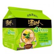 统一 方便面 汤达人 日式豚骨味方便面 125g*5连包