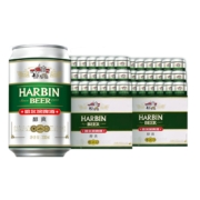 HarbinBeer/哈尔滨哈啤酒 醇爽9度330ml*24听*2