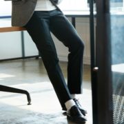 HEATTECH面料！UNIQLO 优衣库 HEATTECH 429156 女士修身直筒裤