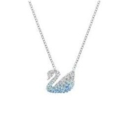 SWAROVSKI 施华洛世奇 5512094 蓝色渐变天鹅项链 小号