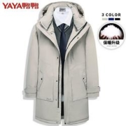 百亿补贴： YAYA 鸭鸭 男士中长款棉服