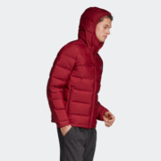 20日0点： adidas 阿迪达斯 Helionic Ho Jkt DZ1426 男士短款连帽羽绒服
