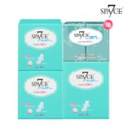 特薄纯棉！SPA7CE 七度空间 Miss透气系列极薄卫生巾 4盒48片