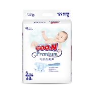 大王GOO.N系列纸尿裤 云纱系列 纸尿裤S68片(4-8kg）