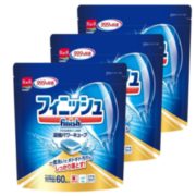 中亚Prime会员！ finish 亮碟 洗碗机洗涤剂 袋洗 60个*3袋装   含税到手114.25元