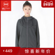 地球科学家 美丽诺羊毛混纺 男女休闲连帽外套