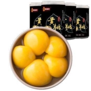 林家铺子 果汁黄桃罐头 425g*4罐
