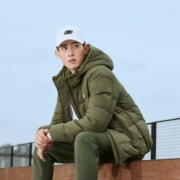 SKECHERS 斯凯奇 L419M170 男士羽绒服