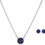 Swarovski 施华洛世奇 Attract 深蓝色项链+耳钉套装 直邮含税到手￥477.92