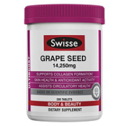 亚马逊销冠！天然抗氧化，防癌症：300粒 Swisse瑞思 葡萄籽营养片