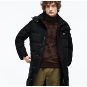 限尺码：LACOSTE 拉科斯特 BH9705031L2 男士连帽羽绒服中长款
