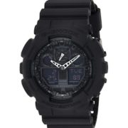 prime会员！CASIO卡西欧 G-SHOCK系列 GA-100-1A1ER多功能双显运动手表 到手约￥475
