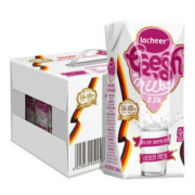 考拉海购黑卡会员： Lacheer 兰雀全脂纯牛奶 200mL*12盒 *2件