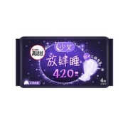 聚划算百亿补贴： kotex 高洁丝 夜用放肆睡 420mm 4片