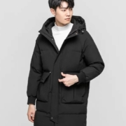 限尺码：YAYA 鸭鸭 DSB07B0220 男士连帽羽绒服